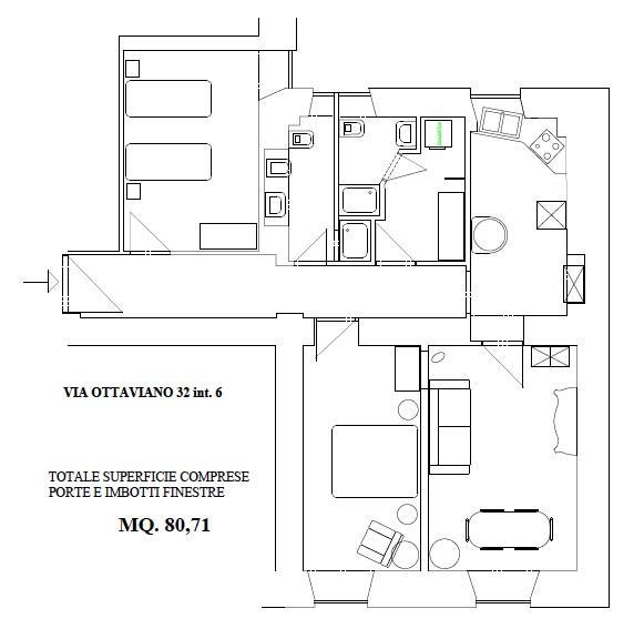 Ferienwohnung Domus Ottavia In Roma Exterior foto